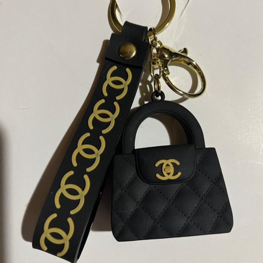 BAG CHARM - BLACK